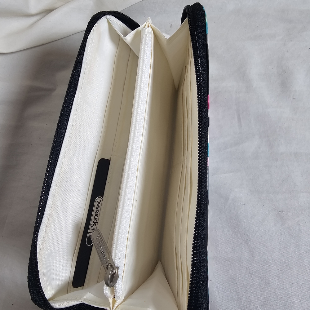 LeSportsac Multicolor Abstract Wallet Revolve New - Picture 3 of 3